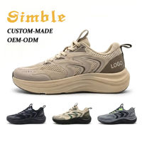 Fabricante de Zapatillas Deportivas Ligeras para Hombre con Logotipo Personalizado OEM, Transpirables, de Malla, para Caminar, Correr y Hacer Deporte