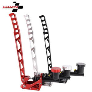Frein à main hydraulique Auso-Racing en alliage d'aluminium rouge, noir, argent pour la mise à niveau des voitures de drift et de course - Product Image 1