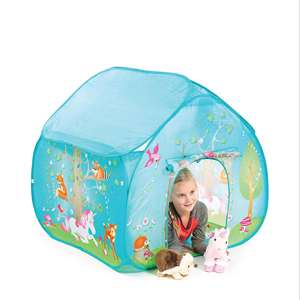 Portes avant et arrière, intérieur spacieux, tente de jeu pour enfants de 3 ans et plus, forêt enchantée - Product Image 2