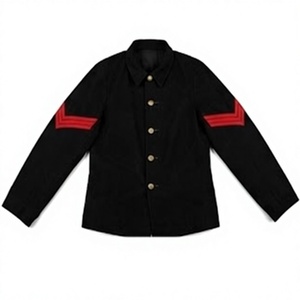 Manteau d'hiver 100% laine, fait main, brodé, à manches longues, simple boutonnage, style uniforme - Product Image 1