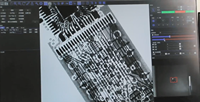 Système d'inspection industrielle non destructif aux rayons X haute résolution, détecteur de défauts de circuits imprimés (PCB) pour semi-conducteurs, haute précision, soudure, garantie 1 an
