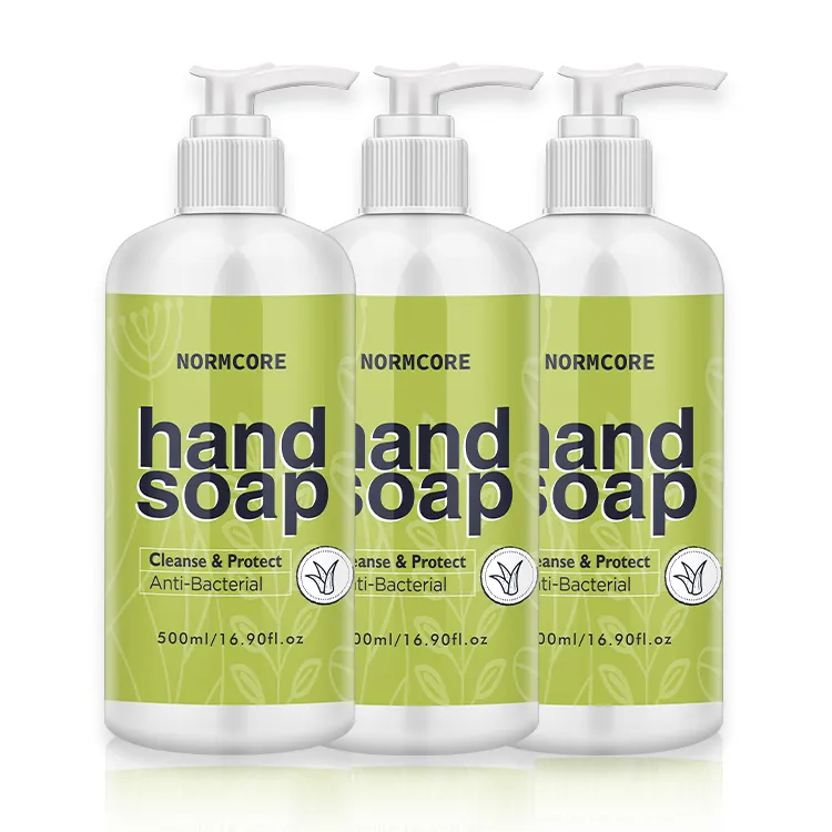 Hot Selling Custom Logo Deep Cleaning Personal Care Organic Extract Moisturizing Liquid Hand Wash Soap