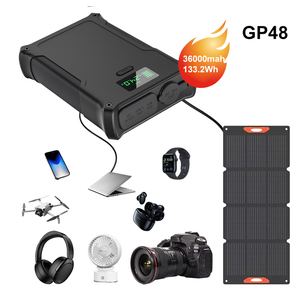 On Sale <b>Mini</b> Power Station 30W 18W 36000mAh 133.2Wh Outdoor Power Bank for Travel Hiking Ternary Lithium Battery Free Shipping - Product Image 1