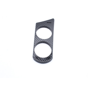 BMW 1 Series Cup Holder Carbon Fiber <b>Black</b> Front Seat Water Cup Holder With Slot Model 14399893 - Product Image 2