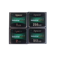 Carte CF Apacer 4G, CompactFlash Industrielle à Large Plage de Température, CFIII 4 Go, Carte Mémoire pour Machine CNC 256 Mo 512 Mo 1 Go 2 Go 8 Go 1