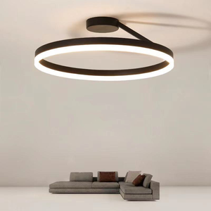 <b>Modern</b> Minimalist Nordic <b>Led</b> <b>Ceiling</b> <b>Light</b> Circular Bedroom Lighting Living Room Lamp - Product Image 1