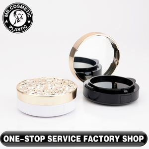 Emballage de coussin d'air en plastique 15g avec logo personnalisé, recyclable, avec <span class=keywords><strong>bouton</strong></span>-poussoir à ressort, pour conteneur de poudre de fond de teint BB Cream Cushion - Product Image 2