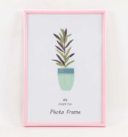 Cadre photo en PVC BD avec verre/plexiglas, cadre photo coloré d'art A4/A3, cadre photo en gros