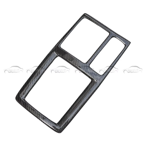 ギアシフトフレームパネルステッカー炭素繊維カバーフレームセンターコンソールステッカー三菱ランサーEVO X 10 2008-2016 - Product Image 1