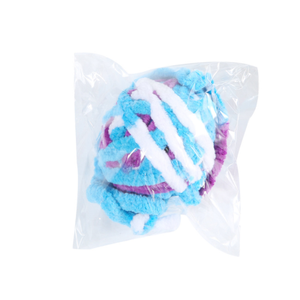 Jouets pour chats, boule <span class=keywords><strong>de</strong></span> <span class=keywords><strong>laine</strong></span>, pour aide à nettoyer les dents, cloche intégrée, pour chat - Product Image 6