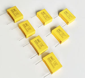 For CL23(<strong>MEB</strong>) 400V 0.82uF 5% Yellow Box Metallized Polyester Film Capacitor -40~+85 Audio Frequency Divider/Circuits - Product Image 6