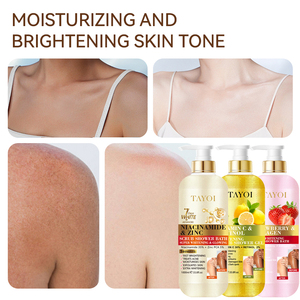 <span class=keywords><strong>Gel</strong></span> Doccia Personalizzato con Logo Privato all'Ingrosso, Sbiancante con Estratti Naturali di Radice di Liquirizia e Acido Salicilico - Product Image 4