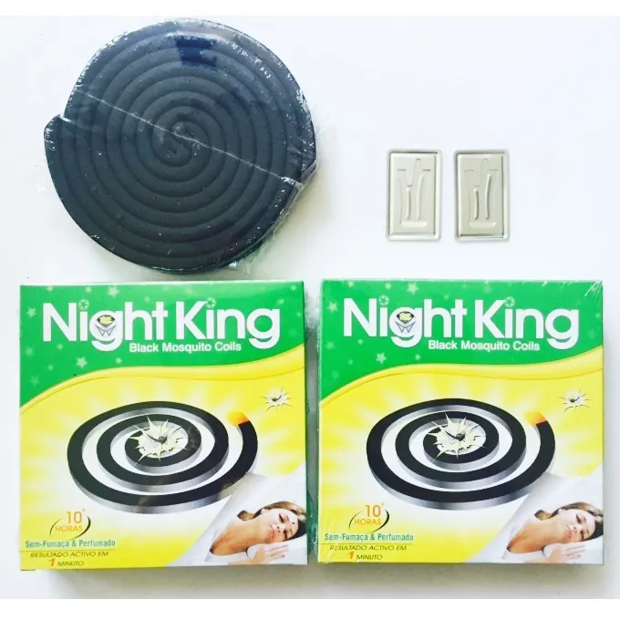130mm Night king Tiger brand hot sale high effective mosquito killer smokeless China black mosquito repellent incense
