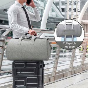 Maleta de viaje 2 en 1 convertible con correa para el hombro, tipo bolso de mano, de 49L, para hombre, de la fábrica BSCI. - Product Image 6