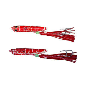 <span class=keywords><strong>Inchiku</strong></span> 3D imprimé nouveau matériel de pêche 3D jigging jupe de calmar leurres coulant métal pêche en mer tailles 20g 40g 60g 80g 100g 130g haut - Product Image 4