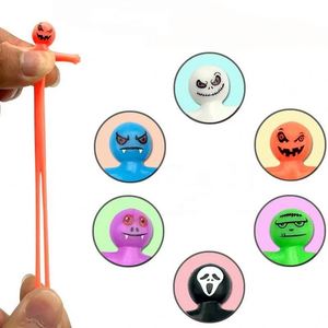 Jouet anti-stress personnalisé - Visage de fantôme extensible Halloween en TPR - Poupées créatives pour soulager le stress - Product Image 5