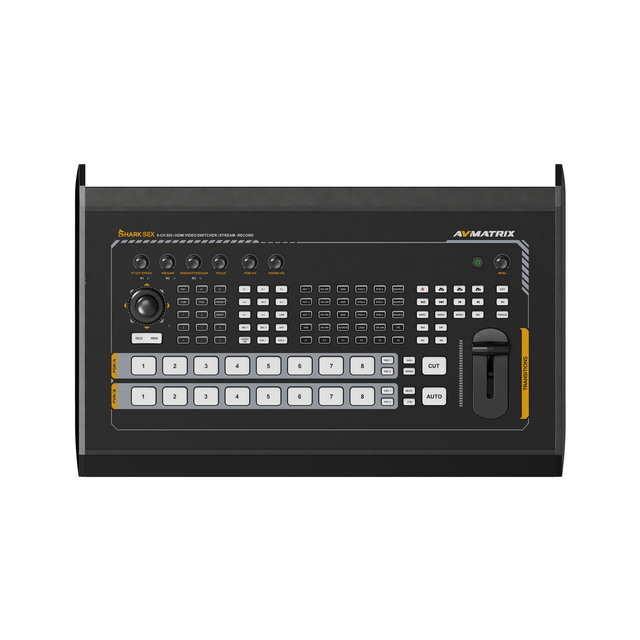 8 Channel Video Switcher with SDI Ports Professional XLR Audio 17.3" FHD IPS LCD Monitor & Video Splitters/Converters