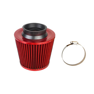 Filtre à air champignon 76 mm, kit complet avec tuyau d'admission, pièces de modification universelles pour admission d'air froid - Product Image 6