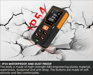 40/60/80m/100m الرقمية ليزر محمول مقياس مسافات المدى مكتشف قياس Diastimeter الإلكترونية حاكم - Product Image 2