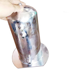 Tanque de óleo de alumínio para captura de motor, reservatório de tanque/lata + medidor de pressão a vácuo, tanque de captura de óleo/latas - Product Image 2