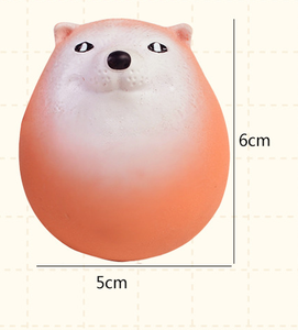 Creative Shiba Inu Uovo Bambola a rimbalzo lento Cane Uovo Pinch Giocattolo per Stress Decorazioni Ufficio Spremere Giocattolo di Spremitura Proprietari di Cane - Product Image 2