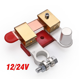 Interruptor de Cuchilla de Latón Estañado 250A 12/24V de Doble Propósito para Automoción - Product Image 1