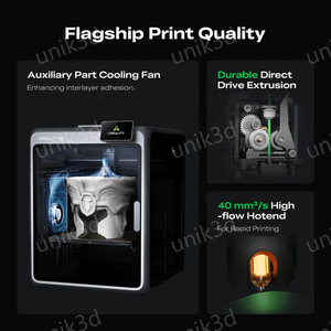 Impresora 3D Automática K2 Nueva, Alta Precisión, Tecnología FDM, Conectividad USB, Compatible con Material PLA, 1 Año de Garantía, Área de Impresión de 22 cm - Product Image 5