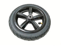 Roues pneumatiques en caoutchouc 200x45 avec roulements à billes, durables pour trottinettes électriques, trottinettes, poussettes pour enfants et chariots d'hôtel