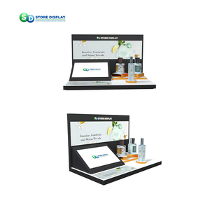 Affichage vidéo de 10.1 pouces Promotion intelligente Stand d'exposition en acrylique cosmétique Présentoir d'affaires en libre-service de parfum - Product Image 1
