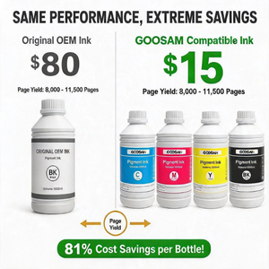 Encre Pigmentée WF-C879R 1000ml 4 Couleurs CMYK à Base d'Eau – Pack de Recharges pour WF-C869R WF-C878R WF-R5190 WF-R5690 – Vente en Gros - Product Image 2