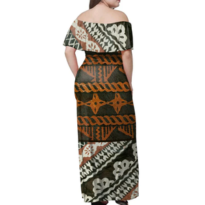 Vestidos Fijianos Más Populares, <span class=keywords><strong>Ropa</strong></span> Fiji Tapa para <span class=keywords><strong>Mujer</strong></span>, Patrones de Vestidos Fijianos para Damas - Product Image 2