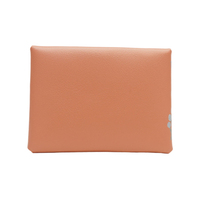Dompet Kartu Kredit Mini Kulit PU Logo Kustom Fashion, Dompet Koin Kancing Tekan Motif Bunga untuk Wanita dan Remaja Putri