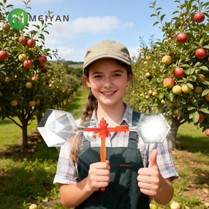 Dispositif réfléchissant anti-oiseaux, répulsif pour oiseaux, pigeons, pics-bois, réflecteurs rotatifs, solides, écologiques - Product Image 5