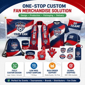 Promotional Fan Event Giveaways Bundle with <b>Lanyard</b> Keychain Sticker Badge and Tumbler for Sports Campaigns - Product Image 2