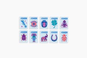 Ensemble de Mahjong américain <span class=keywords><strong>Magic</strong></span> Forest Mushroom, 160 tuiles en acrylique pour les règles NMJL - Ensemble de Mahjong personnalisé de luxe pour le jeu social - Product Image 5