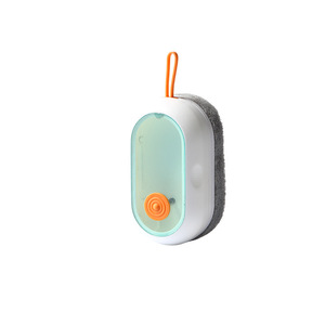 Kitchen Dishwashing Sponge Hydraulic Cleaning <b>Brush</b> Elliptical Pad With Replaceable Head For Kitchen Use - Product Image 5