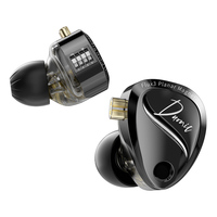 Vente flash KZ Duonic Écouteurs intra-auriculaires à transducteur planaire tri-magnétique Prix bas Écouteurs HiFi Écouteurs intra-auriculaires professionnels IEM