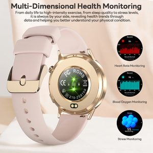 G34 Nuovo <span class=keywords><strong>Smartwatch</strong></span> con schermo AMOLED HD da 1,32'' per la salute delle donne, monitoraggio del sonno, chiamate Bluetooth wireless, controllo della musica, Smart Watch - Product Image 3
