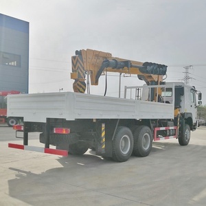 Howo 6x6 트럭 장착 크레인 전주 및 나무 심기 용 오거 드릴 머신 - Product Image 4