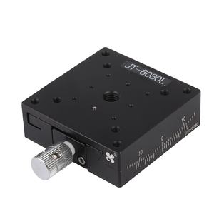 C & K JT serisi manuel doğrusal sahne mikrometre sahne diğer optik aletler gonyometresi sahne kırlangıç kuyruğu ile, sonsuz ve dişli - Product Image 1