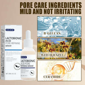 EELHOE 30ml Acido Lactosilico per Restringere i Pori, Essenza Elasticizzante e Delicata, Pulizia dei Punti Neri, Cura della Pelle con Ceramidi, Uso Domestico OBM - Product Image 2