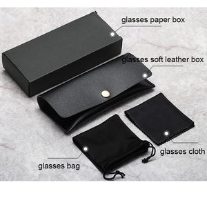 סיטונאי משקפיים תיבת משקפיים בד משקפיים תיק סט - Product Image 4