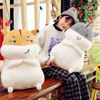 Grosir Pabrik Bantal & Bantalan Lembut Mainan Boneka Hamster Kawaii Mainan Boneka Nyaman untuk Anak-Anak