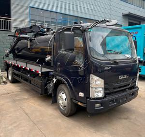 รถดูดสิ่งปฏิกูล ISUZU KV100 6CBM ปรับแต่งได้ พร้อมตัวเลือก 360 องศา °   แขนดูดอุจจาระแบบหมุนได้ สีที่สามารถเลือกได้ตามต้องการ - Product Image 3