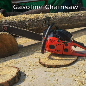 เครื่องตัดต้นไม้ประสิทธิภาพสูง บาร์ 20 นิ้ว 65 ซีซี เลื่อยโซ่ยนต์มืออาชีพ ใช้แก๊สโซลีน พกพาสะดวก เลื่อยโซ่ตัดไม้ - Product Image 5