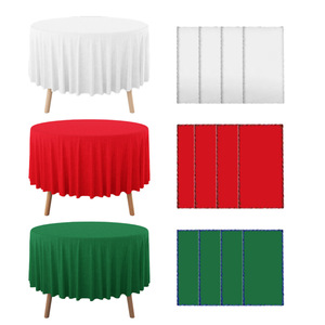 <span class=keywords><strong>Tovaglia</strong></span> Rotonda Monouso in Plastica Impermeabile e Antimacchia per Feste di Compleanno e Matrimoni, 84 Pollici, Bestseller - Product Image 2