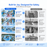 Ensemble toboggan aquatique et aire de jeux aquatique pour enfants, prix de gros, pour hôtels, complexes hôteliers et piscines de jardin