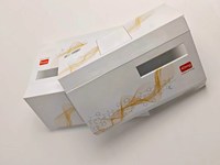 Boîte de rangement en carton écologique Tuteng, impression de logo personnalisée, emballage en gros OEM pour ensembles de stylos applicateurs