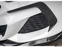 Kit de carrosserie personnalisé de style nouveau pour BMW Série 8, amélioration avec lame de pare-chocs avant en fibre de carbone sèche 3K de haute qualité