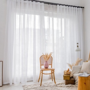 Rèm cửa màu trắng trong suốt cho nhà bếp tuyệt bên trong giọt Rèm cho phòng khách - Product Image 1